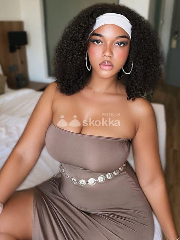 Naughty super hot African girl Marble wants to have a good time